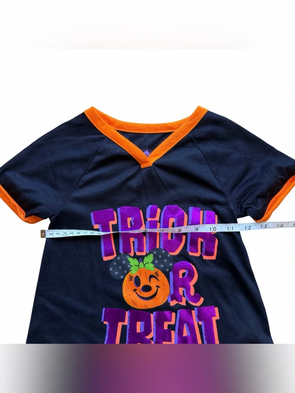 Disney Store Minnie Mouse Trick or Treat Pajamas Nightgown Girls Halloween BNWT